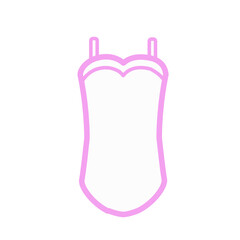 Pink swimsuit clothing