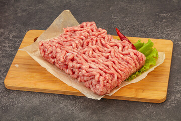 Minced meat - pork and beef