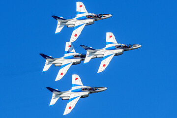 four colleagues in the sky