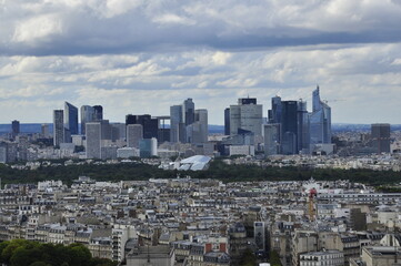 Fototapeta premium Business center of La defense in Paris.