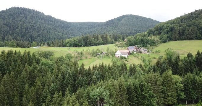 Luftbilder aus dem Schwarzwald Oberharmersbach