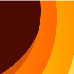 vector background from graphic geometric elements in orange tones