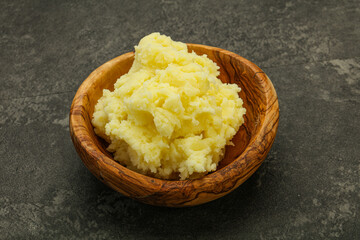 Mashed potato in the bowl