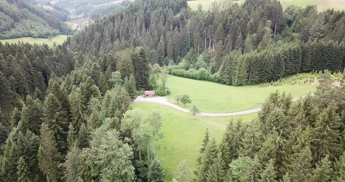Luftbilder aus dem Schwarzwald Oberharmersbach