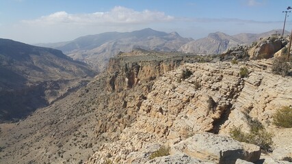 hiking in the mountain