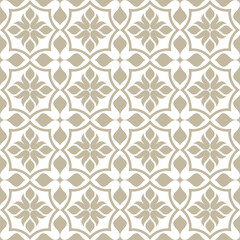 floral seamless ornamental pattern