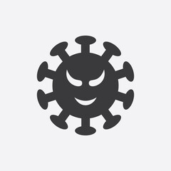 Obraz premium Corona Virus Icon Vector Illustration