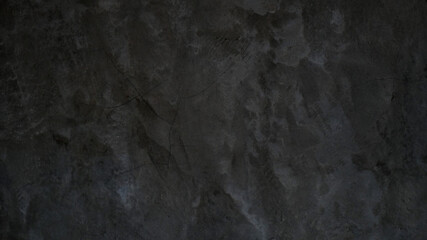 Fototapeta na wymiar black cement wall background, concrete stone texture