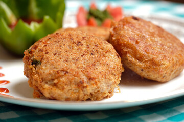 Crispy fried Lamb Kofta Kebabs