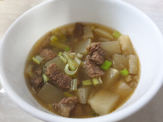 소고기 무국(korean beef radish soup)