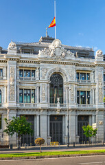 Fototapeta na wymiar Central Bank of Spain