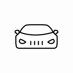 Outline car icon.Car vector illustration. Symbol for web and mobile