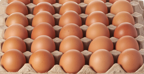 Eggs are very high in nutrients.