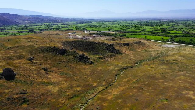 The ancient city of Tripolis - Denizli -  Turkey.