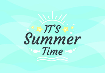 it's summer time background