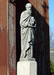 wybudowany w 1920 roku drewniany kosciol katolicki pod wezwaniem swietego jozefa w miejscowosci zlotoria na podlasiu w polsce © Jacek Sakowicz