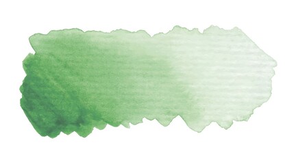 Hand painted watercolor banner isolated on white background © paketesama