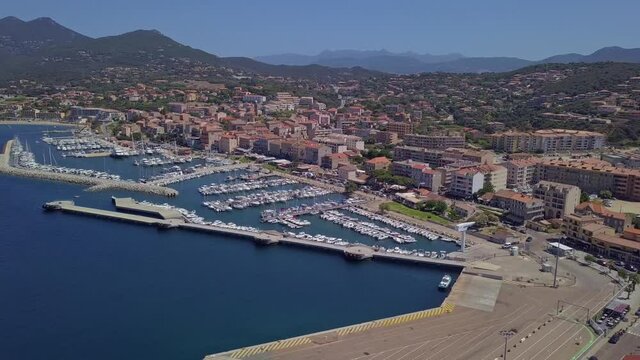 Aerial Harbour View with City Centre