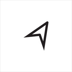 Arrow line icon