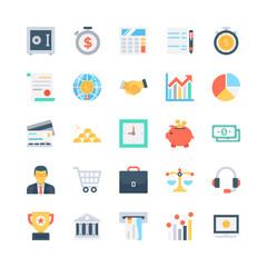 Banking and Finance Vector Icons 1