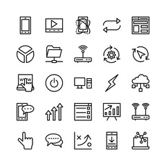 
Seo and Marketing Vector Icons 7
