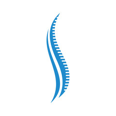 Spinal logo, Chiropractic Log, Backbone Care Logo Design Vector