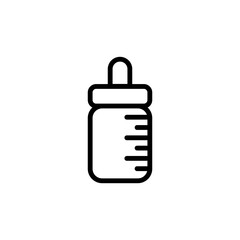 Feeding Bottle Icon Vector Illustration