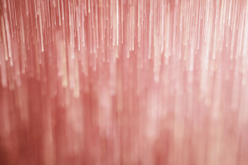 Pink glitter texture abstract background. Defocused bokeh.