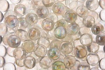 abstract background of glass beads