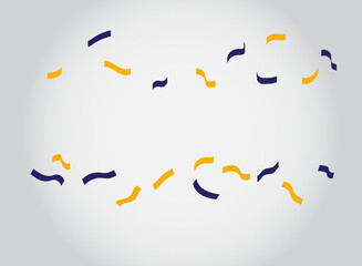 Congratulations text with abstract design. Typography. Vector eps.10