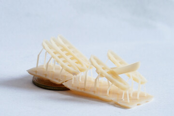 lifeboat printed on a 3D printer