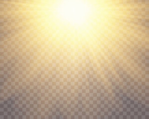 Yellow sparkles, stars