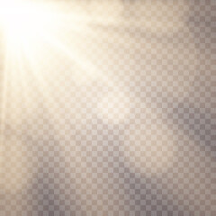 Yellow sparkles, stars