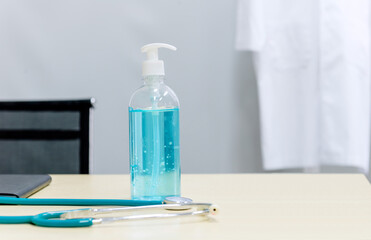 Hand Sanitizer bottles