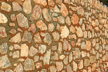 Close up of a stone wall	