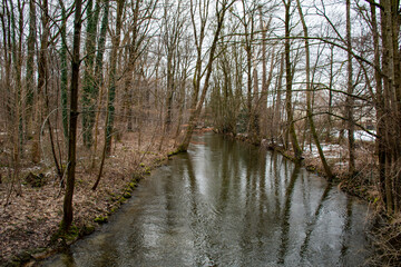 River on a winter day