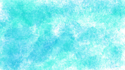 Blue and turquoise watercolor background
