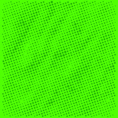 Background texture in Pop-Art style, abstract green background with dotted distress texture