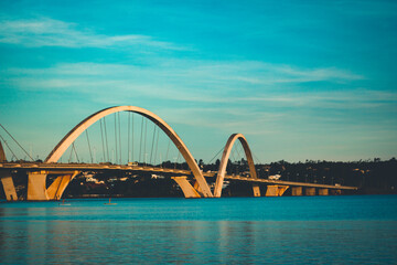 Fototapeta na wymiar Juscelino Kubitschek Bridge