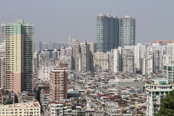 Fototapeta na wymiar Macau buildings