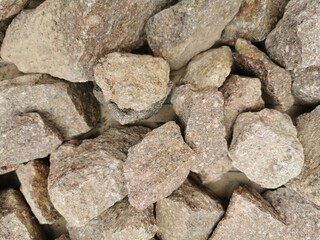 Background from natural stones used in construction and gardening