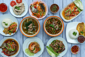 Food Selections from Thailand