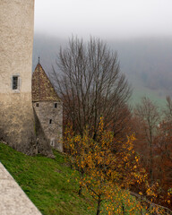castle in the autumn