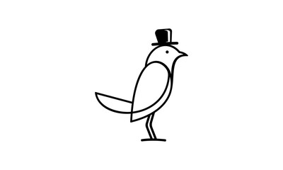 bird, nature, animal, robin, feather, beak, branch, blue, birds, wing, winter, circus, circus hat