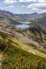 Mountain lake in 5 lakes valley in Tatra Mountains, Poland