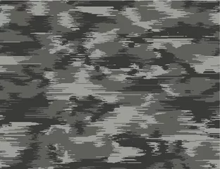 Foto op Canvas Urban camouflage seamless pattern. Horizontal line texture. Grey shades. © Dusan