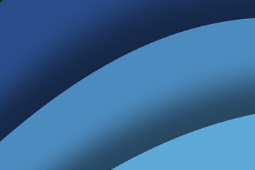 Deep blue abstract layers background for business cards, posters and flyers