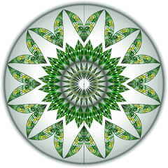 Mandala Floral Elements Ornament Fantasy