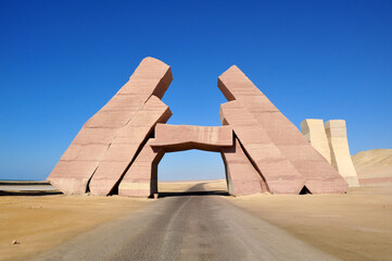 Huge Gate of God in Ras Mohammed National Park, Egypt