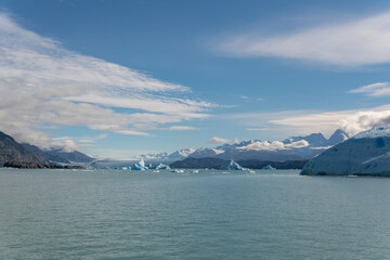 Glaciar Upsala in the Los Glaciares National Park, Patagonia Argentina